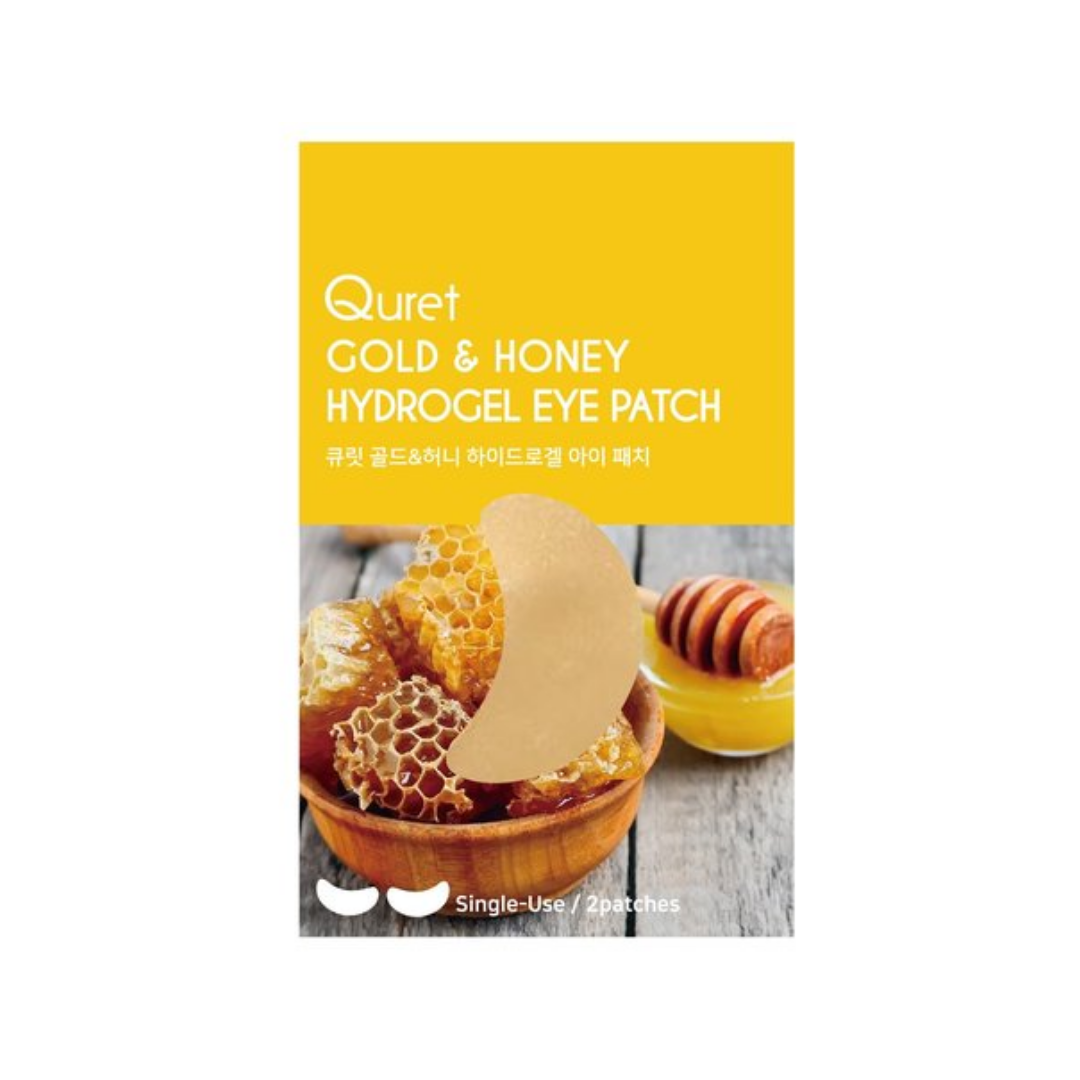 Quret Hydrogel Eye Patch - Gold & Honey