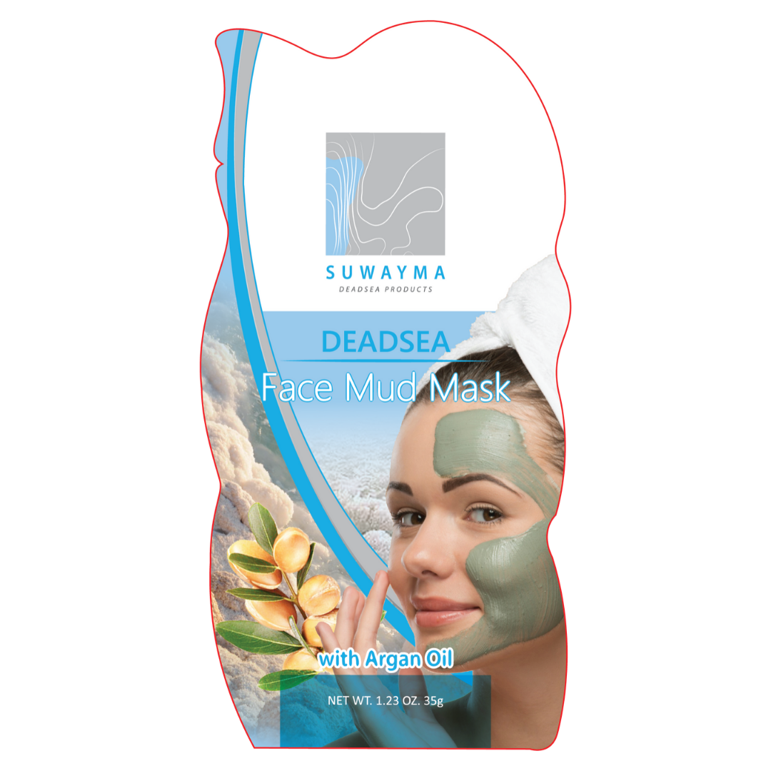 Dead Sea Face Mud Mask with Argan Oil 1 Sachet