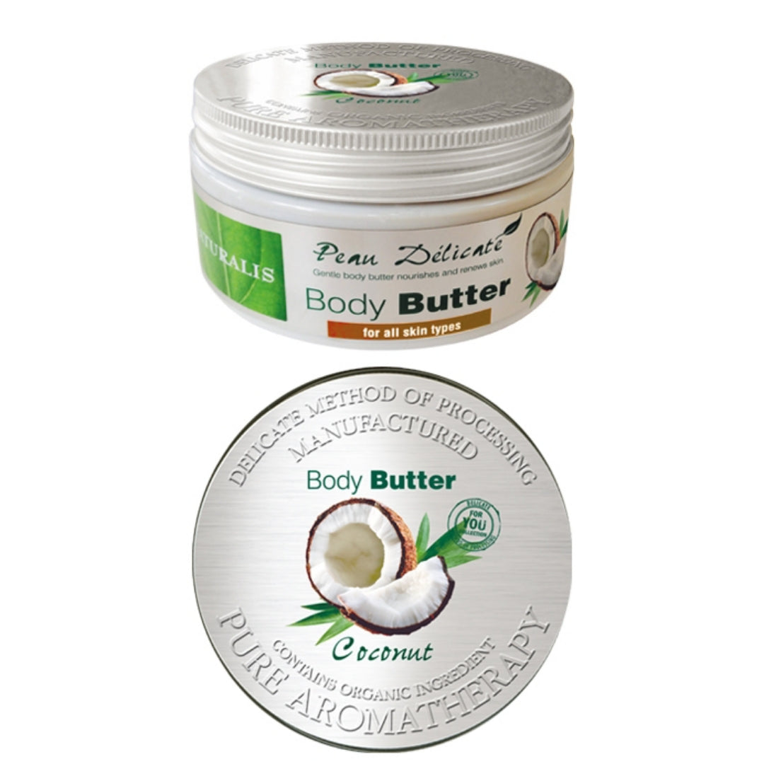 Body butter with coconut oil 300gr