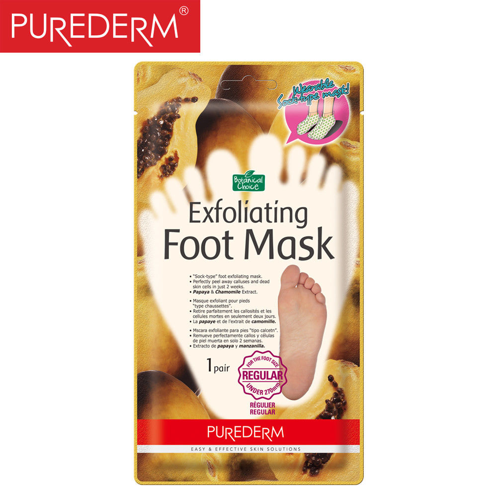 PUREDERM Exfoliating Foot Mask- Regular size