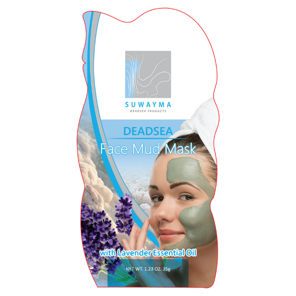 Dead Sea Face Mud Mask with Lavender Essential Oil 1 Sachet