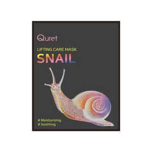 Quret Mask (Snail) Moisturizing & Soothing