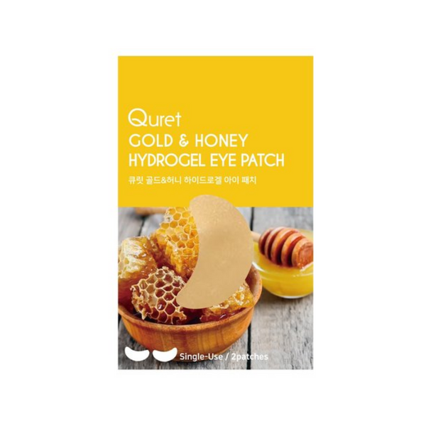 Quret Hydrogel Eye Patch - Gold & Honey