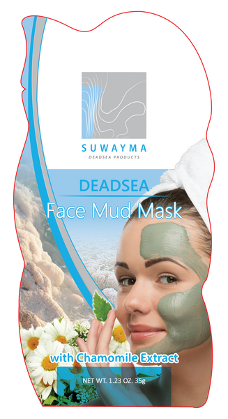 Dead Sea Face Mud Mask with Chamomile Extract 1 Sachet