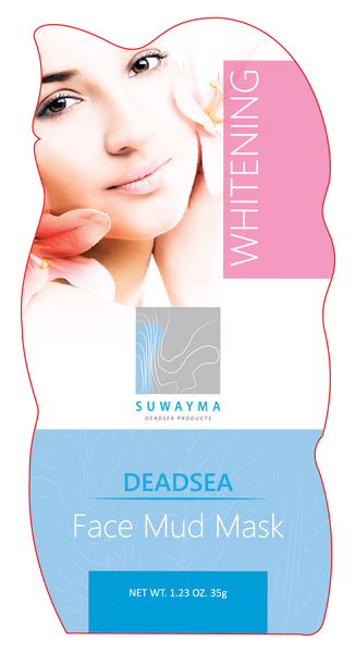 Dead Sea Face Mud Mask With Whitening Effect 1 Sachet