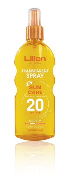 SUN ACTIVE Transparent spray SPF 20 200ml
